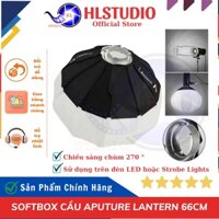 Softbox Cầu Aputure Lantern 66cm HLSTUDIO, Sử dụng trên đèn LED hoặc Strobe Lights