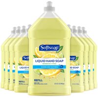 SOFTSOAP Bulk Liquid Hand Soap Refill, Refreshing Citrus - 32 Fluid Ounces (Pack of 9)