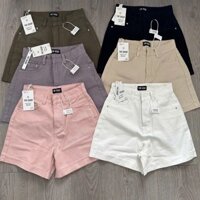 [SOGE1993] QUẦN SHORT JEANS ĐÙI NỮ LƯNG CAO LAI CAO MÀU TRẮNG ĐEN KEM HỒNG MỀM MỊN SIÊU PHONG CÁCH HOT HIT