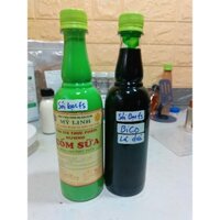 Sói Bạc fs-1 chai cốm sữa+1 chai bico lá dứa làm nước xanh.tặng kèm 3 tip vani