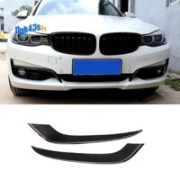 Sợi Carbon Phong Cách Đèn Sương Mù Phía Trước Dải Đèn Bao Viền Cho Xe BMW 3 Series GT Gran Turismo F34 2013-2019 Phụ Kiện Thay Thế