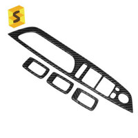 Sợi Carbon Salsa Thích Hợp Cho Xe BMW / X Series E70 Sợi Carbon Nâng Cửa Sổ Bảng Điều Khiển Công Tắc Tay Trang Trí Xe Chất Lượng Cao Sản Phẩm Nhà Máy Sản Phẩm