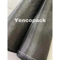 Sợi Carbon,Vải Carbon đan 1:1 [Carbon fiber][khổ 20cm × 100cm]