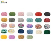 Sợi Chunky dày dễ thương Sợi Jumbo móc tay cho áo len Mũ dệt