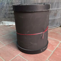 Sới Đai Rẻ Cao Su Có Viền, cót vần gà chọi, quây úm gà giá rẻ (dài 7m, dày 2cm cả viền đai, cao 57cm)