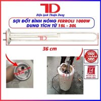 Sợi đốt bình nóng Ferroli 15 lít 30 lít, thanh đốt thanh gia nhiệt bình nóng lạnh, Điện Lạnh Thuận Dung