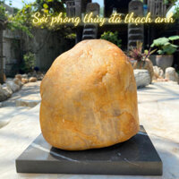 Sỏi thạch anh năng lượng cao phong thủy CU03 nặng 6kg, tặng chặn giấy đá thạch anh thô