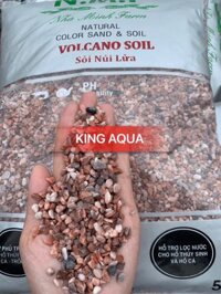 Sỏi thuỷ sinh - Sỏi núi lửa (1kg)