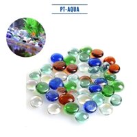 Sỏi thủy tinh 100g trang trí bể cá mini