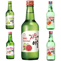 Soju Jinro Hàn Quốc các vị 360ML
