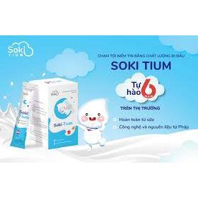Soki-Tium 12 Gói - Bột Hòa Tan Giúp Trẻ Ngủ Ngon