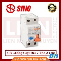 SOL68E-C32 Cầu Dao Chống Rò Chống Giật RCBO 32A Sino SC68N
