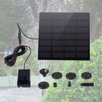 Solar DC Brushless Pump 160L/H Submersible Pump Garden Pool Pump