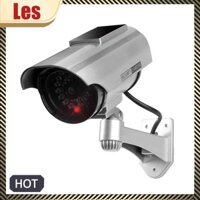 Solar Fake Camera LED Monitor Simulation CCTV Surveillance Dummy Cameras