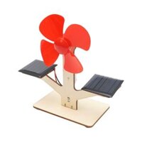 Solar Fans Panel Kit Science Experiment Projects DIY Assembly Kit Propeller