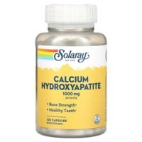 Solaray Canxi Hydroxyapatite 1000 mg 120 viên