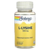 Solaray L-Lysine 500 mg 60 VegCaps