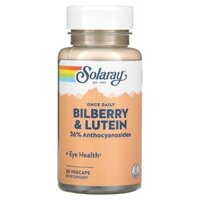 Solaray Once Daily Bilberry & Lutein 30 VegCaps