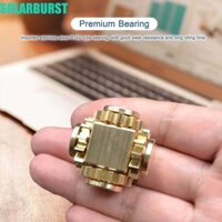 Solarburst Kim Loại Gear Fidget Spinner Gear cube Im Lặng Vòng Bi Xoay Quay Top Hợp Kim Đầu Ngón Tay Con Quay Con Quay Hồi Chuyển Đồ Chơi Con Quay Hồi Chuyển Cơ Khí