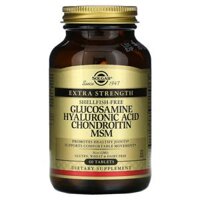 Solgar Glucosamine Hyaluronic Acid Chondroitin MSM 60 Tablets