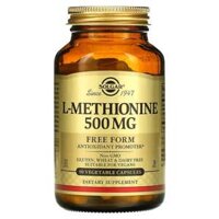Solgar L-Methionine 500 mg 90 Vegetable Capsules