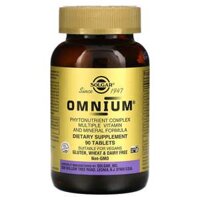 Solgar Omnium Phytonutrient Complex Multiple Vitamin and Mineral Formula 90 Tablets
