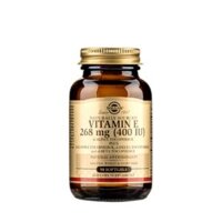 Solgar Viên Uống Bổ Sung Vitamin E 400 IU Hỗ Trợ Chống Lão Hóa 50 Viên