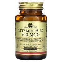 Solgar Vitamin B12 500 mcg 100 Tablets