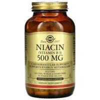Solgar Vitamin B3 (Niacin) 500 mg 250 Vegetable Capsules