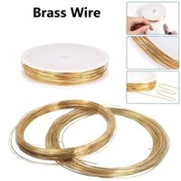 Solid Brass Wire Dây đồng thau rắn 0.1mm 0.2mm 0.3mm 0.4mm 0.5mm 0.6mm 0.7mm 0.8mm 1mm 1.2mm 1.3mm 1.4mm 1.5mm 1.8mm 2.0mm 2.5mm 3.0mm
