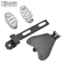 Solo Ghế Đế Lò Xo Giá Đỡ Da Driver Gắn Cho Harley-Davidson Sportster 48 XL883 XL1200