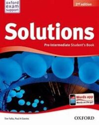 Solutions 2E Pre-Intermediate Students Book