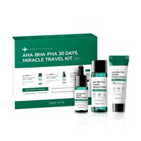 Some By Mi Set 3 Sản Phẩm Some By Mi Trị Mụn Aha-bha-pha ( Nước Hoa Hồng 30ml + Kem Dưỡng 20g + Serum 10ml )