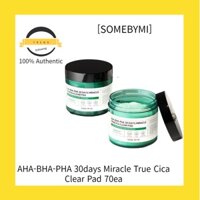 [Somebymi] AHA-BHA-PHA 30 ngày Miracle True Cica Clear Pad 70ea