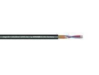 SOMMER CABLE Microphone cable 2x0.22 100m bk Stage 22