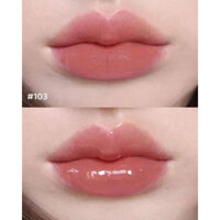 Son 2 đầu Kiko màu 103: 1 đầu son kem, 1 đầu son bóng