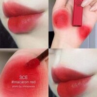 Son 3CE Kem Cloud Lip Tint Màu Macaron Red