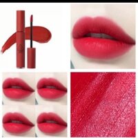 Son 3CE Kem Velvet Lip Tint Màu Private Đỏ Lạnh