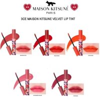 Son 3CE Maison Kitsune Velvet Lip Tint