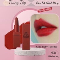 Son 3CE Red Recipe Màu 215 Ruby Tuesday 💄