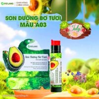 (SON A03) Son dưỡng môi màu Hồng cam A03 - Son dưỡng bơ Pơ Lang - Dưỡng môi hồng căng mịn.