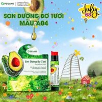(SON A04) Son dưỡng môi màu Đỏ thuần A04 - Son dưỡng trái bơ Pơ Lang. Dưỡng môi hồng rạng rỡ, tươi tắn.