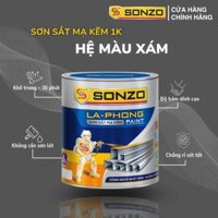 Sơn Acrylic 1 Thành Phần_Màu xám_800g