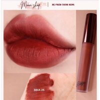 Son Bbia 25 Đỏ Nâu Đất, Son Kem Lì Bbia 25 Velvet Lip Tint Hàn Quốc