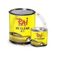 Sơn bóng 2K Rai 1kg Bóng Trong suốt như gương