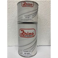 Sơn Bóng 2K Rhino Paint KP502 2 thành phần cao cấp siêu bóng siêu cứng tự phẳng mặt, chống nắng, kháng tia uv cực cao