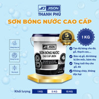 Sơn bóng Acrylic Jison gốc nước phủ bóng chống thấm bảo vệ gỗ, đá tự nhiên, bê tông..