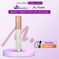 Son Bóng Ánh Nhũ Không Màu Tạo Hiệu Ứng Căng Mọng Môi M. Asam 4ml Magic Finish Push-up Lipgloss Diamond Glow