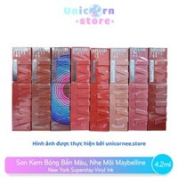 Son Bóng Bền Màu Nhẹ Môi Superstay Vinyl Ink Maybelline New York 4.2ml