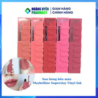 Son Bóng Bền Màu Nhẹ Môi Superstay Vinyl Ink Maybelline New York 4.2ml